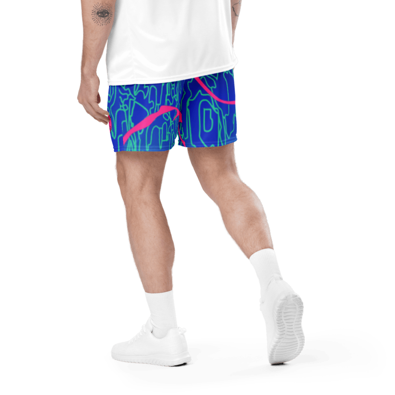 'LARIMAR' Recycled Unisex Mesh Shorts
