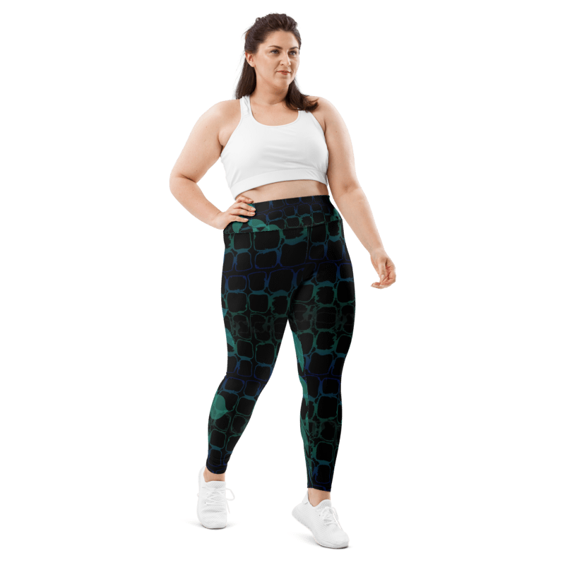 'JUNGLIST' Plus Size Leggings Ravenrock