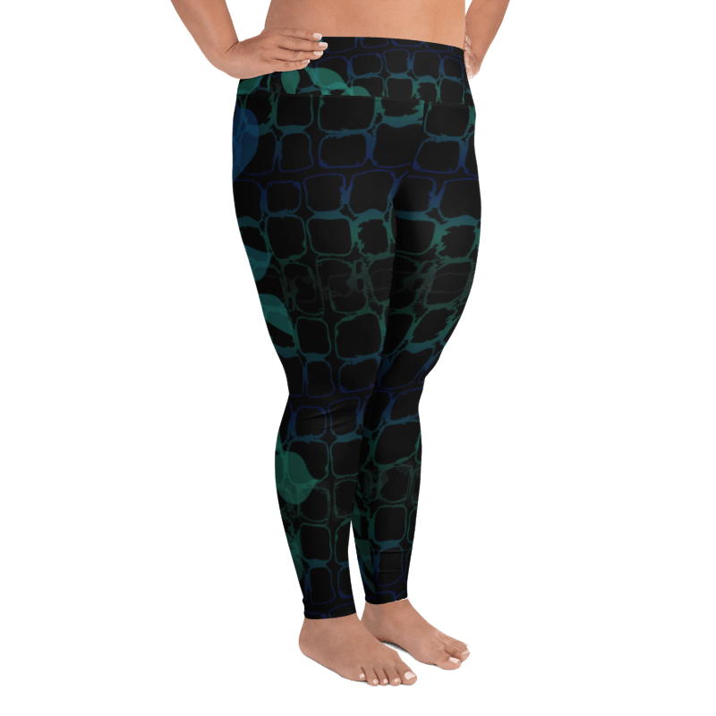 'JUNGLIST' Plus Size Leggings Ravenrock