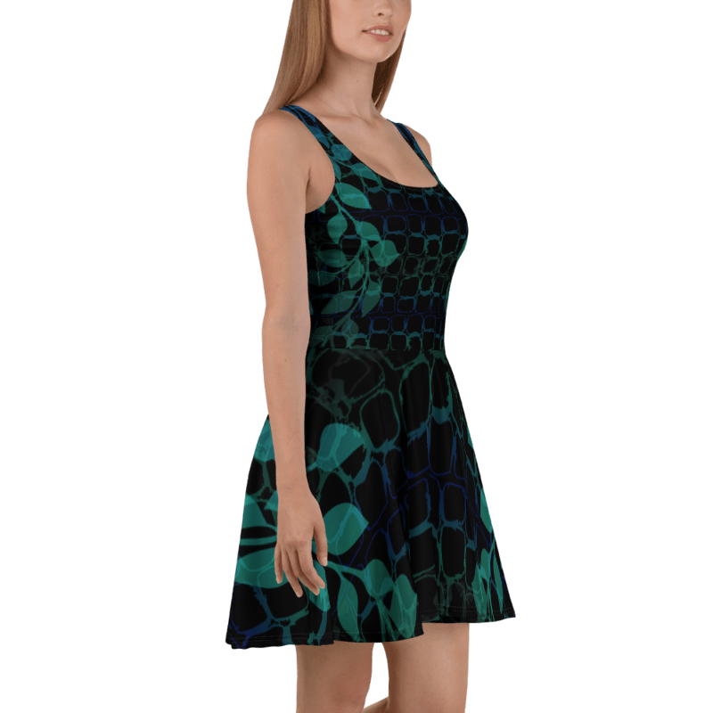 'JUNGLIST' Skater Sundress Ravenrock