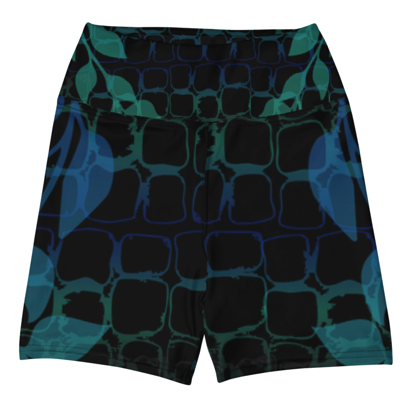 'JUNGLIST' Yoga Shorts Ravenrock