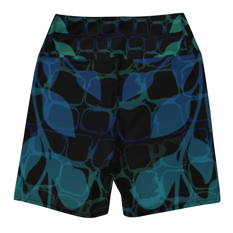 'JUNGLIST' Yoga Shorts Ravenrock