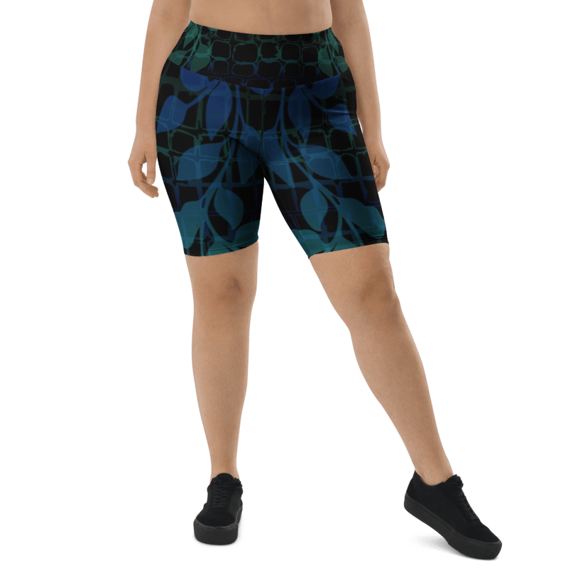 'JUNGLIST' Biker Shorts Ravenrock