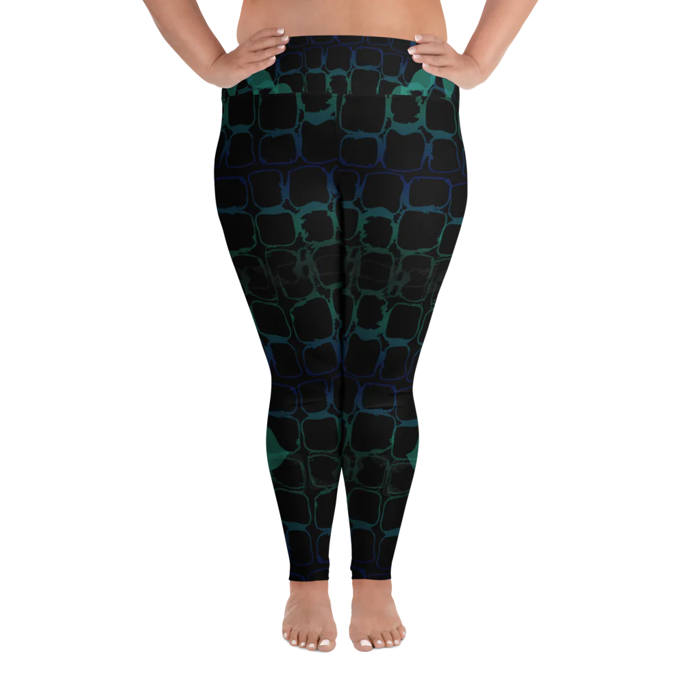 'JUNGLIST' Plus Size Leggings Ravenrock