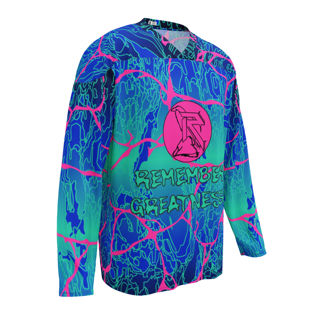 'LARIMAR' Recycled Hockey Jersey