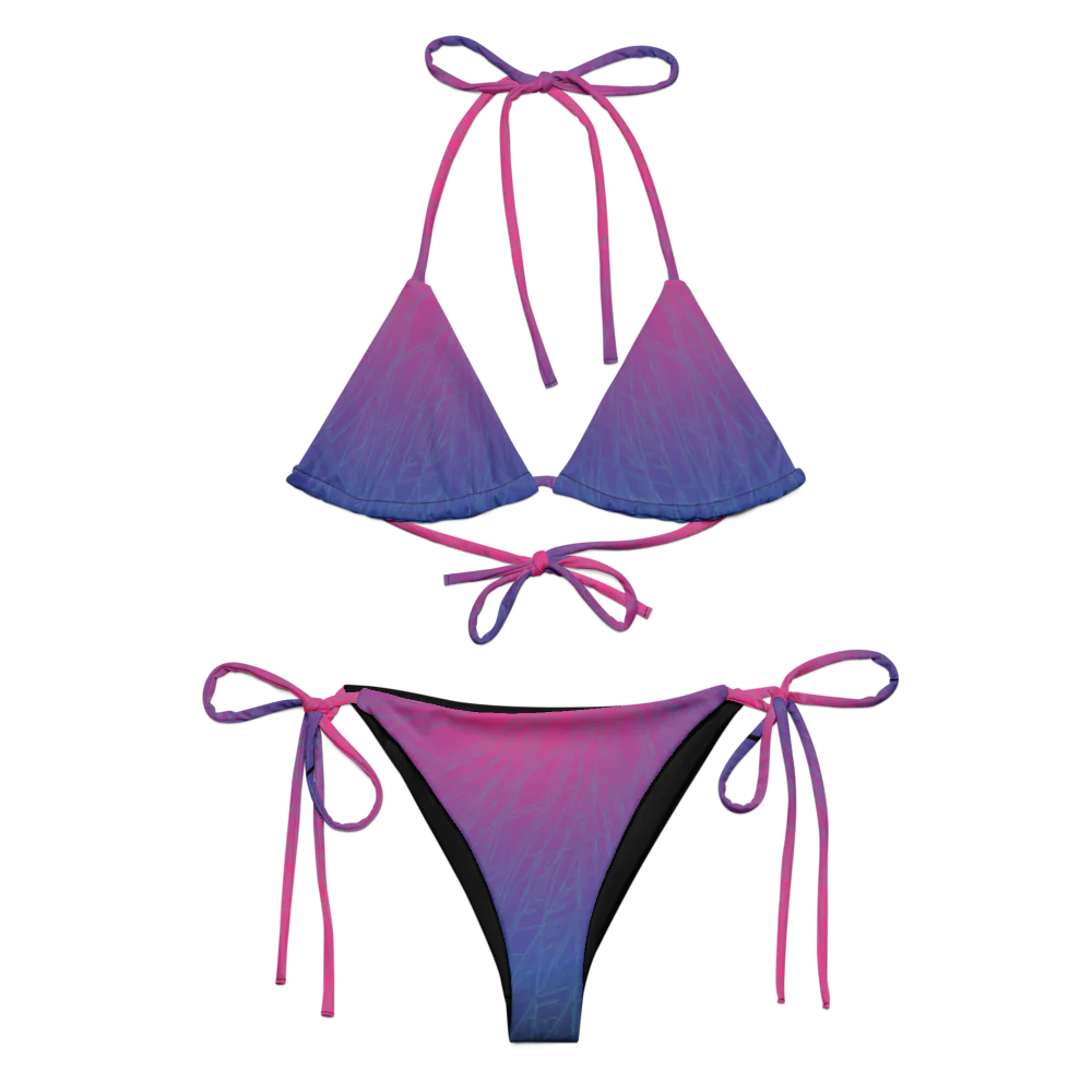 'GLORIA' Sustainable String Bikini Ravenrock